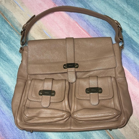 FURLA Hobo leather purse bag - Picture 1 of 11